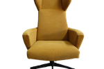 Yellow / Orange Swivelchair
