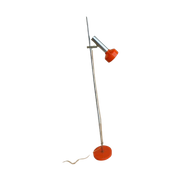Retro Vintage Lamp Design Vloerlamp Staanlamp Oranje