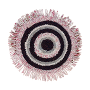 Kl50 Rond Kleedje Roze Grijs Blauwpaars 56 Cm Ibiza