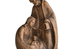 Beeld Van Heilige Maria Met Kind