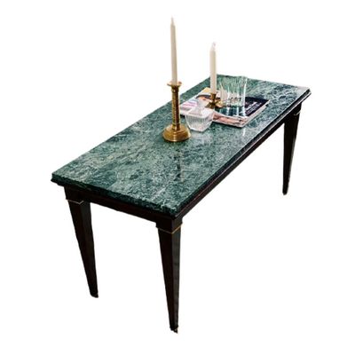 Salontafel Met Groen Marmer Salontafel Vintage Reliving