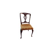 6 Eetkamerstoelen In Queen Ann Stijl