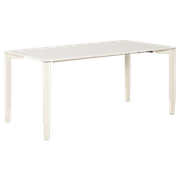 Twinform Bureau, Wit Blad, 160 X 80 Cm, Hoogte Instelbaar Onderstel D.M.V. Handslinger