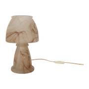Tafellamp | Gemarmerd Glas | Mushroom Model