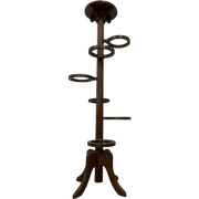 Vintage Houten Xl Plantenstaander / Plantentafel (1M40 Hoog!
