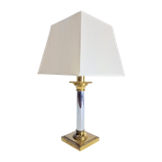 Regency Messing Tafellamp Le Dauphin Maison Charles Lamp '70