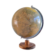 Staatkundige Vintage Globe/Wereldbol