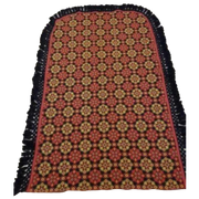 Woondeken Grand Foulard Sprei Reversibel Driezijdig Franje