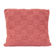 Gebreid Roze Kussen