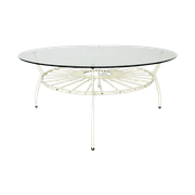 Mid Century Design Glazen Coffee Table