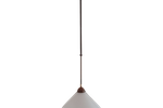 Hanglamp – Plafondlamp – Koper-  Opaline Kap