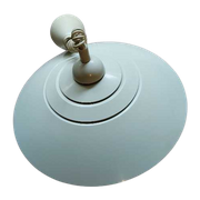 Deens Design Knud Christensen Trekpendel Hanglamp Wit.