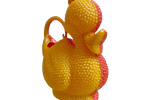 Vintage Early Plastic Gietertje / Gieter, Eend / Gans, Kinder Gieter
