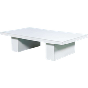 Vintage Jaren 70 Salontafel, Minimalist Coffee Table White