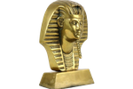 Egyptische papyrus met afbeelding van Koning Toetanchamon in de