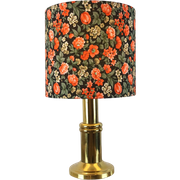 Messingkleurige Tafellamp 'Floral'