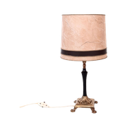 Pb49A – Klassieke Tafellamp Met Stoffen Kap