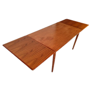 Vintage Deense Uitschuifbare Eettafel