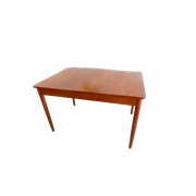 Xl Retro Vintage Eettafel Uitschuiftafel Jaren 60 Teak Hout