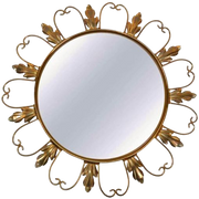 Vintage Deknudt Zonnespiegel Witch Eye Sun Mirror