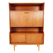 Vintage Deens Design Drankenkast, Teak Retro Buffetkast 1960