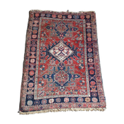 Vintage Vloerkleed Perzisch Tapijt Wandkleed Antiek Kleed