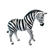 Vintage Leren Zebra