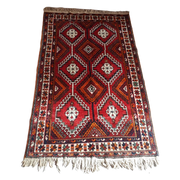 *Antiek Vloerkleed Pers Perzisch Tapijt Vintage Vloerkleed