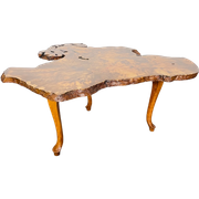Vintage Coffee Table Tree Trunk