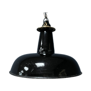 Zwart Emaille Schaco Hanglamp