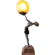 Enrique Balleste, Art Deco Table Lamp