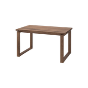 Table, Oak Veneer Brown Stained