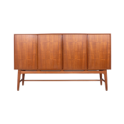 Teak Highboard Svend Aage Madsen, 1960S