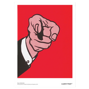 Roy Lichtenstein 'Finger Pointing' | Original Exposition Poster