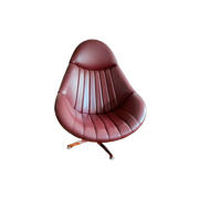 Rudolf Wolf Rohé Noordwolde Stoel Draaifauteuil Vintage