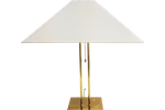 Vintage Tafellamp Dijkstra Messing Lamp Regency ‘70 Eclectic