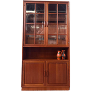 Vintage Dyrlund Deens Design Highboard Vitrinekast