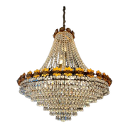 Prachtige Antieke Murano Swarovski Kroonluchter