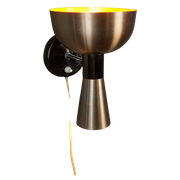 Vintage Herda Diabolo Wand Lamp, Space Age, 1970