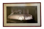 Porsche 356Sl Gmünd Coupe 1948 Ingelijst