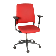 Drabert Salida Bureaustoel, Rood, 4D Armleggers