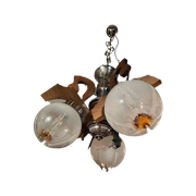 Vintage Murano Mazzega Hanglamp