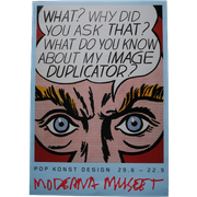 Roy Lichtenstein - Moderna Museet Stockholm, Original Exhibition Poster