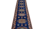 Vintage Loper Blauw Rood 70X430Cm - Perzisch Tapijt