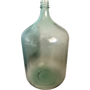 Oude Franse Fles Van Groen Glas