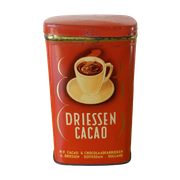 Vintage Antiek Blik Driessen Cacao