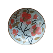 Cloisonne Geëmailleerd Schaal Schaaltje Messing Vintage