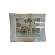 Schilderij Met Kasteel