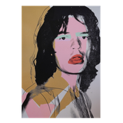 'Mick Jagger' By Andy Warhol