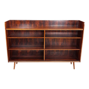 Vintage Palissander Deense Vitrinekast | Wandkast
